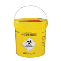 240007 Biohazard kontejnery 7 litrů, PP ( 20 ks/bal )