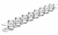 4TI-0752 Strips of 8 Domed Caps ( 300 strips/pkg )